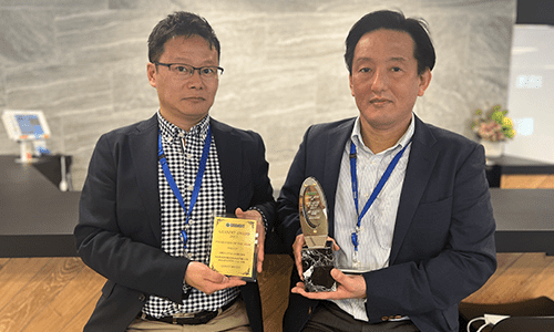 日商エレクトロニクス株式会社 小北氏 西本氏