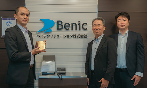 ベニックソリューション株式会社　小河氏 吉原氏 青木氏